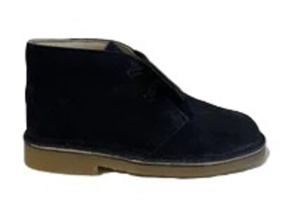 clarks desert boot navy suede