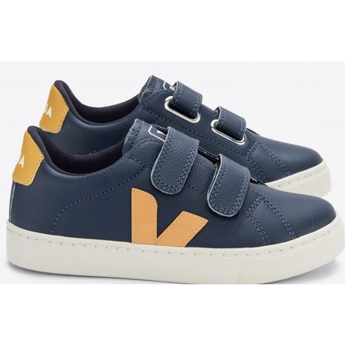 veja ESPLAR CHROMEFREE LEATHER NAUTICO MOUTARDE