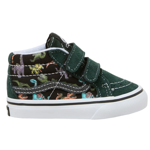 vans sk8-mid reissue glow in the dark dino peuter