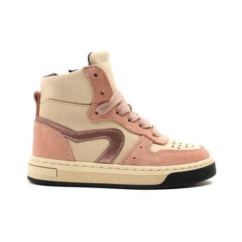 hip shoe style Basketters Roze Combi