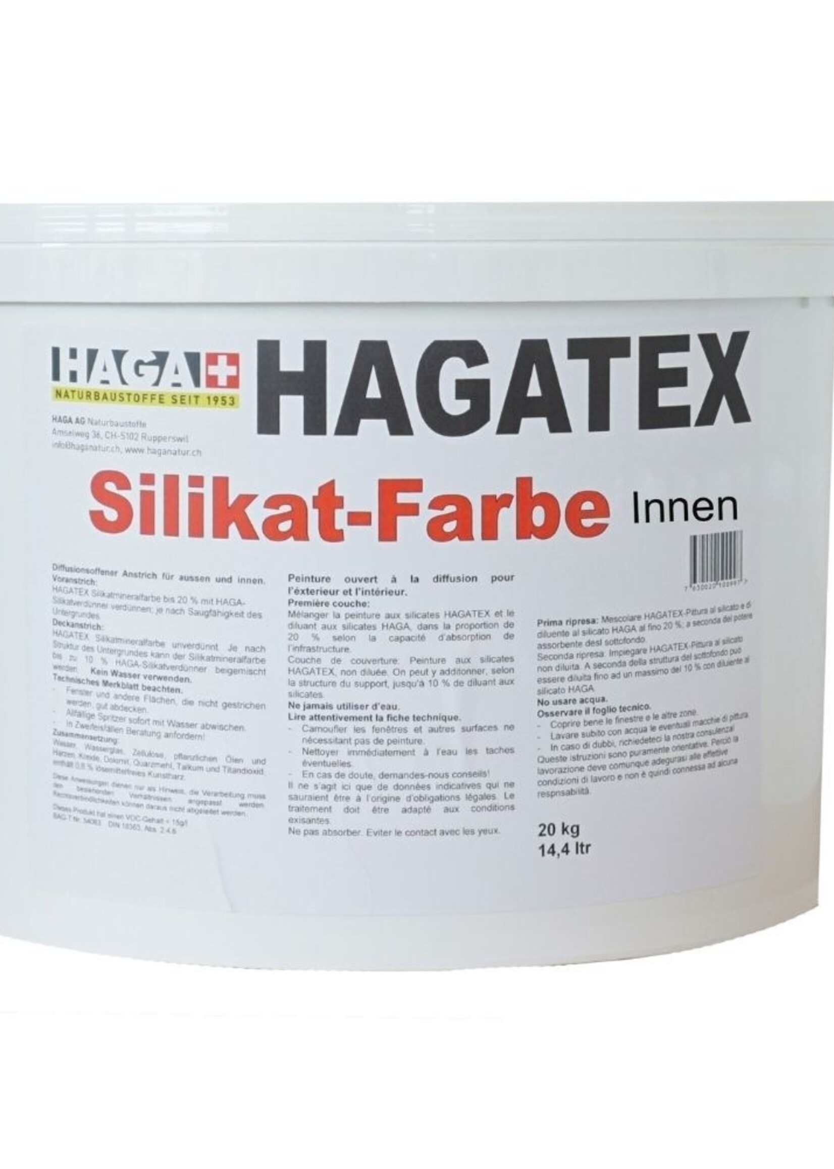 Haga Hagatex silicaatverf voor binnen