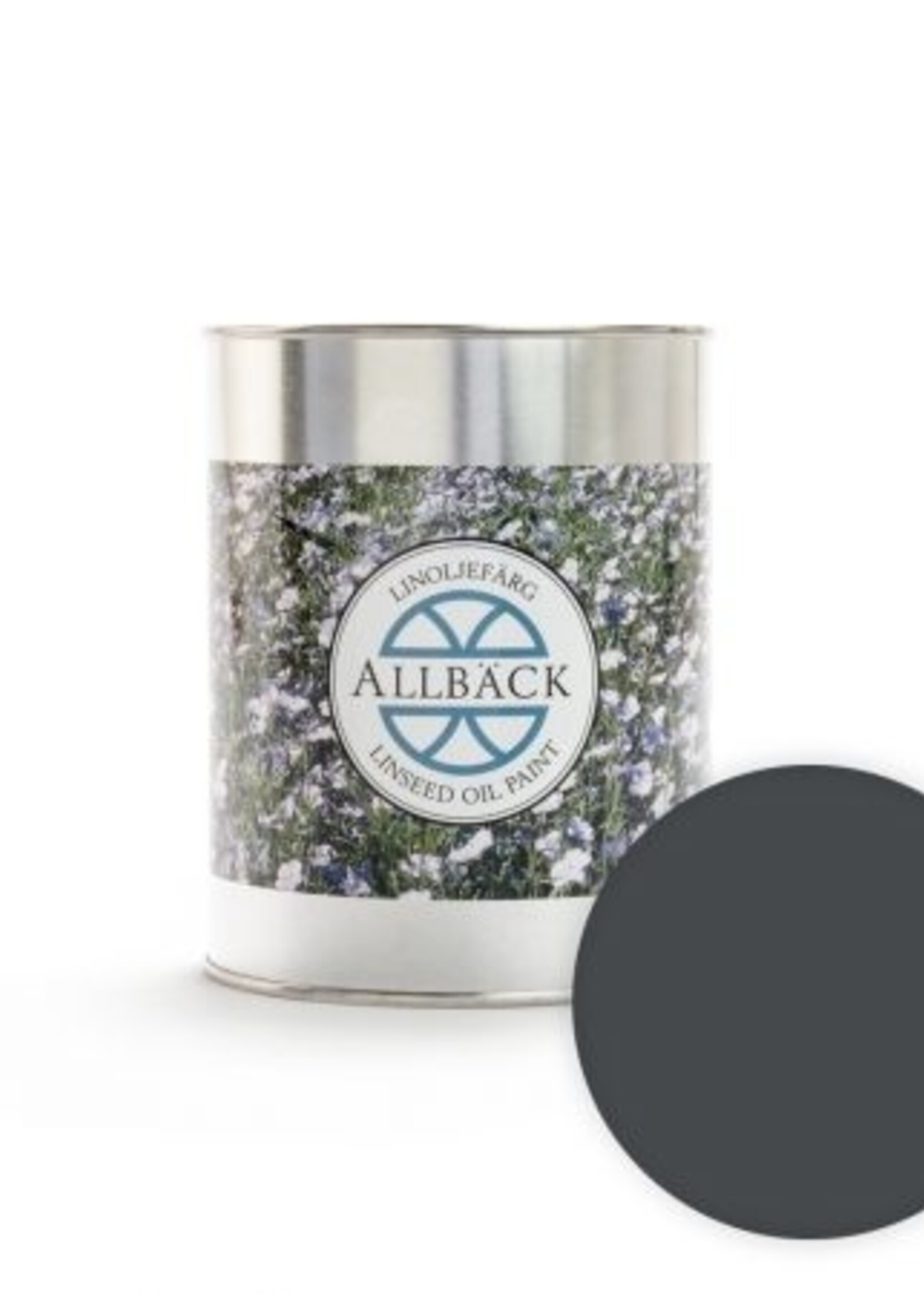Allback Lijnolieverf wit, zwart en grijstinten