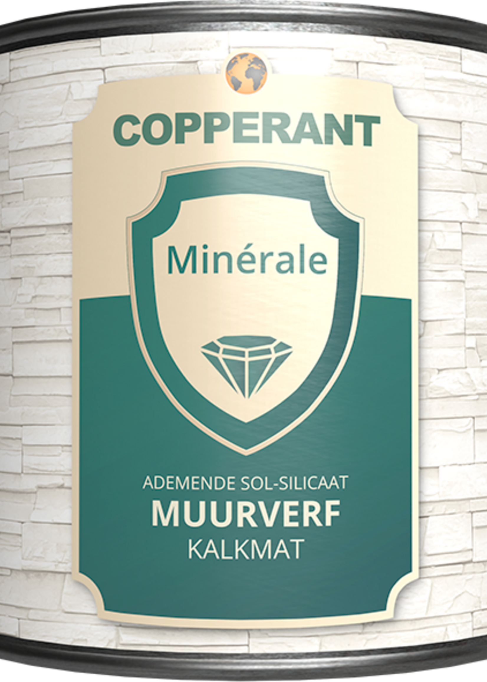 Copperant Minerale muurverf kalkmat