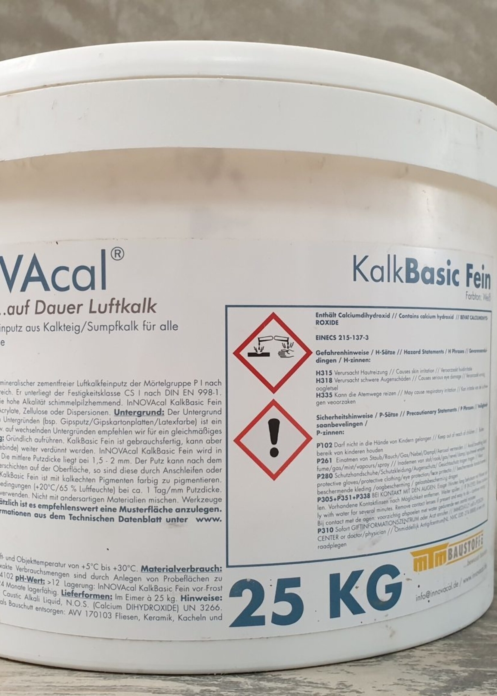 Tierrafino Innovacal kalkpleister