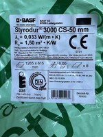 Styrodur 3000CS 50 mm dik