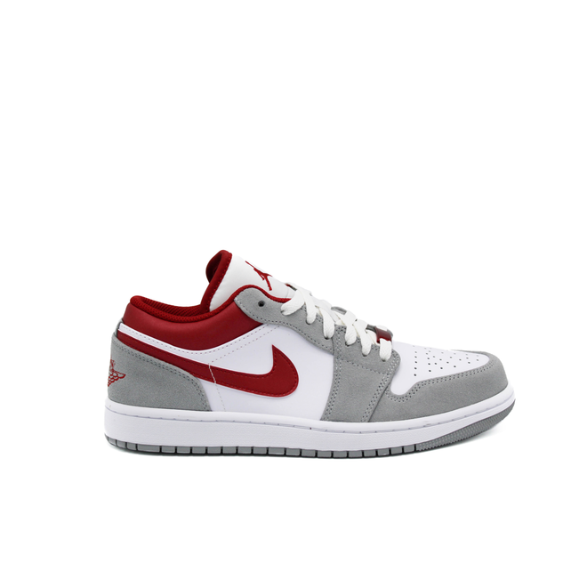 Air Jordan 1 Low SE Light Smoke Grey Gym Red - Livery Store