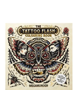 MEGAMUNDEN The Tattoo Flash Colouring Book