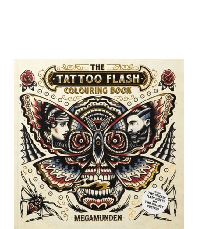 The Tattoo Flash Colouring Book