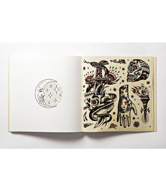 The Tattoo Flash Colouring Book