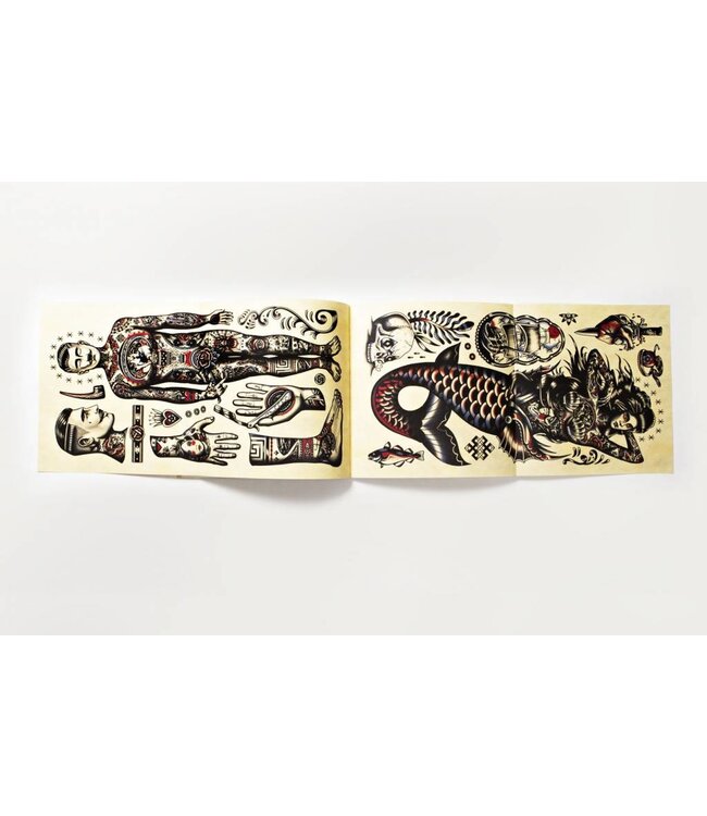 The Tattoo Flash Colouring Book