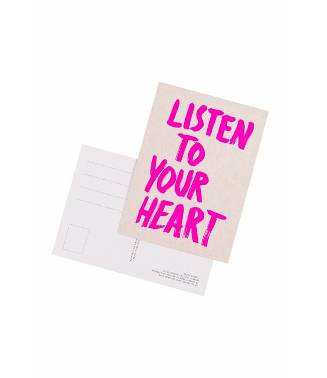 Eat Your Heart Out Postcard Block