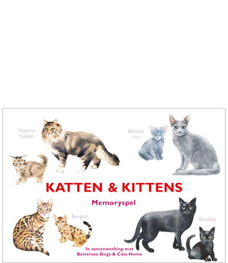 Marcel George Katten & kittens memoryspel