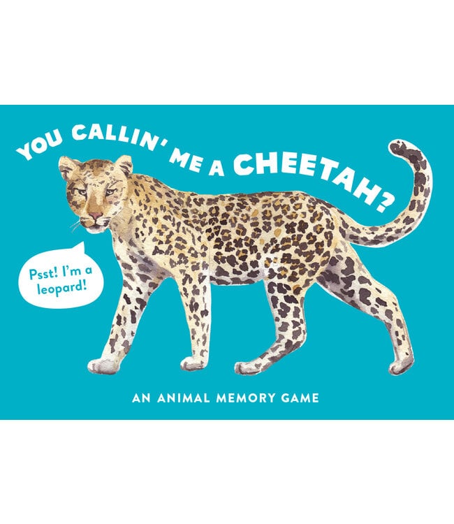 You Callin' Me a Cheetah? (Psst! I'm a Leopard!)