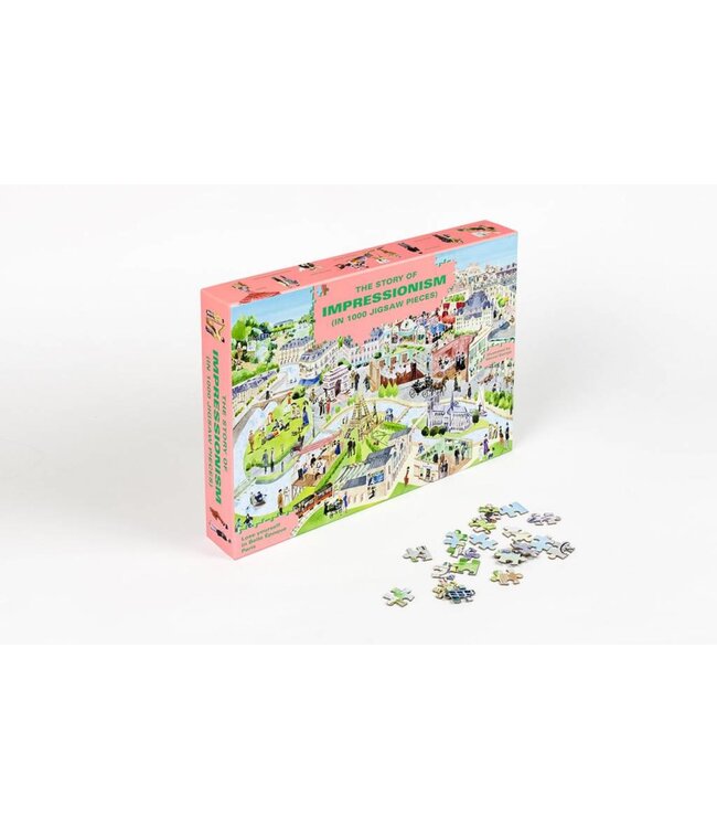 The Story of Impressionism (1000-Piece Art History Jigsaw Puzzle)
