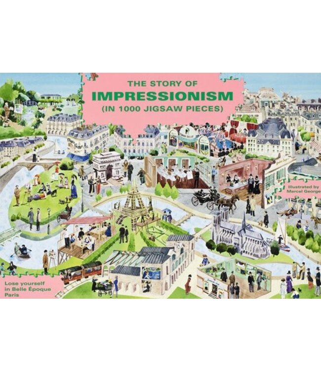 The Story of Impressionism (1000-Piece Art History Jigsaw Puzzle)