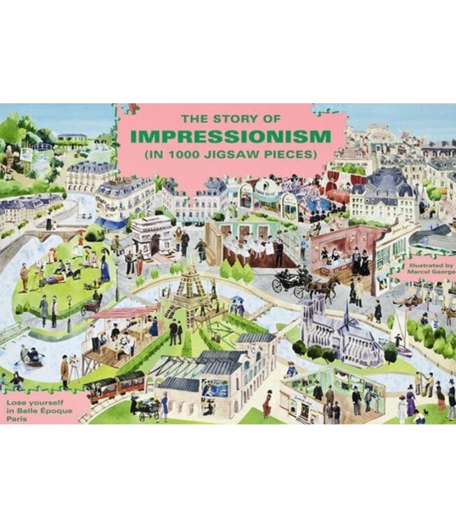 The Story of Impressionism (1000-Piece Art History Jigsaw Puzzle)