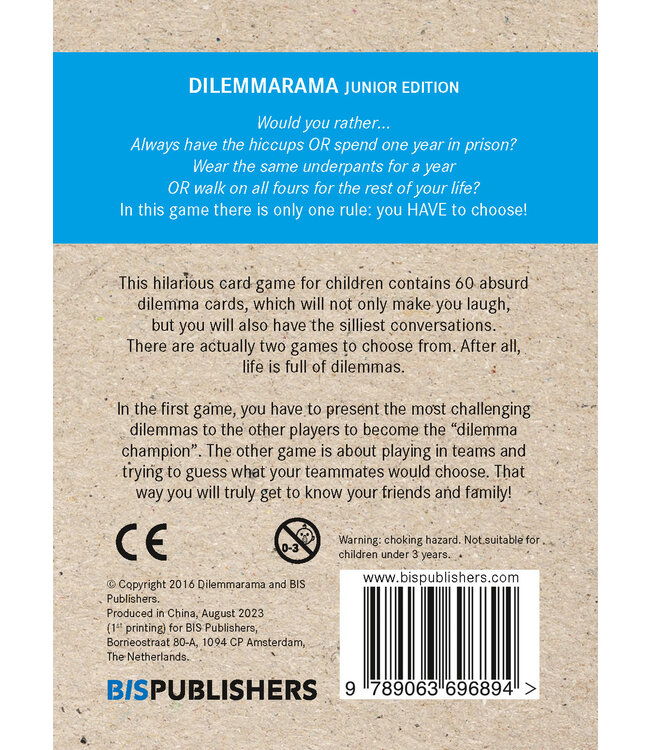 Dilemmarama the Game: The Junior Edition (EN)