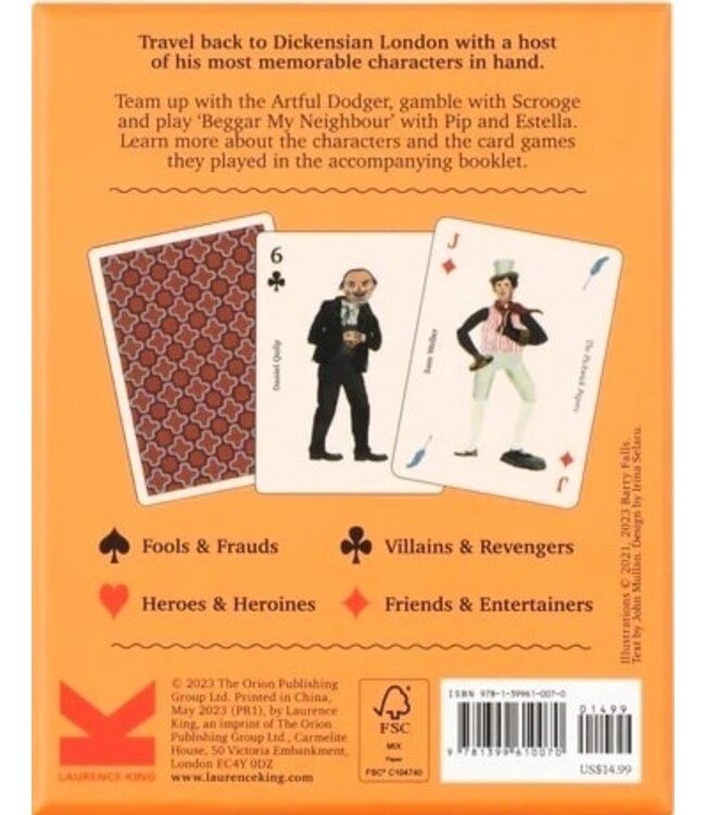Charles Dickens Playing Cards