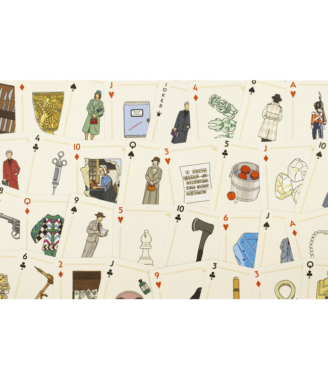 Agatha Christie Playing Cards