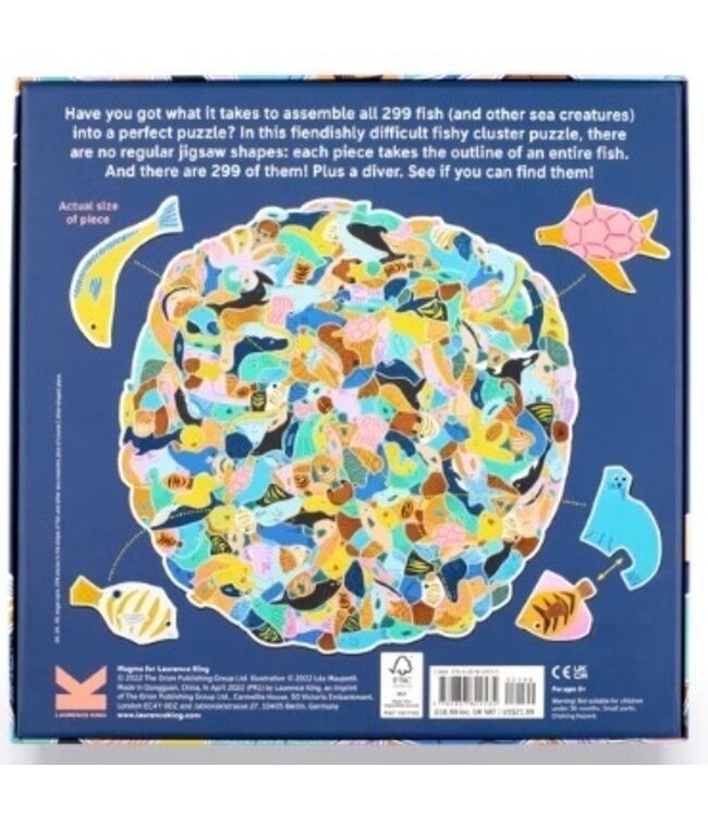 299 Fish (and a Diver)