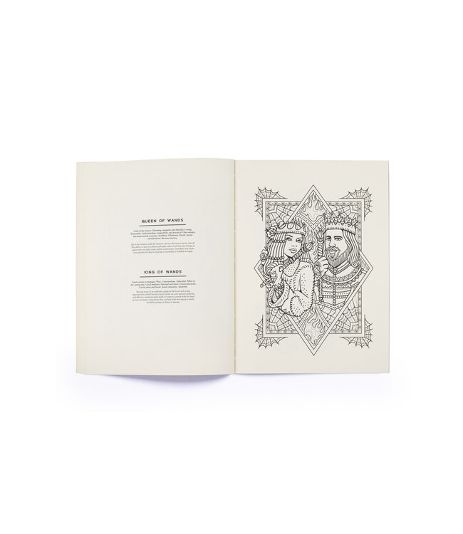 Tarot Colouring Book