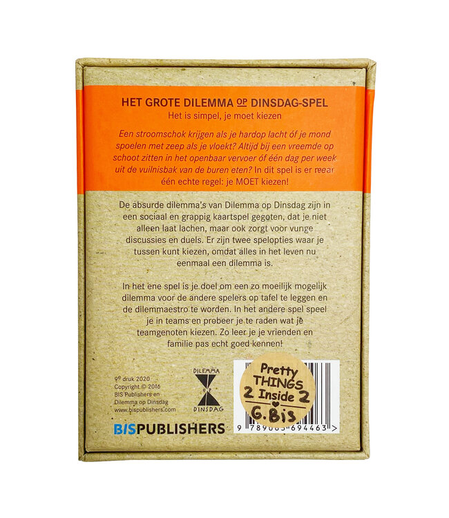 Het Grote Dilemma Op Dinsdag-Spel: De Originele Editie