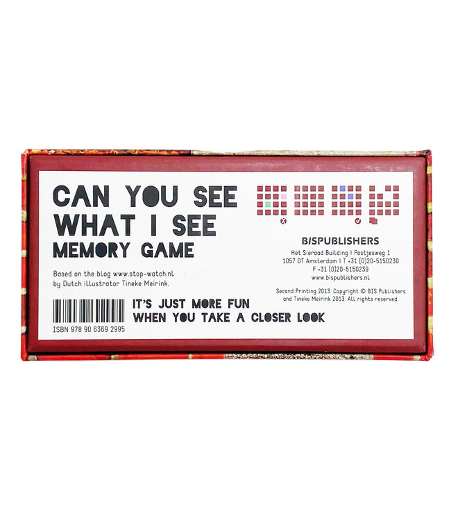 Can You See What I See Memory Game