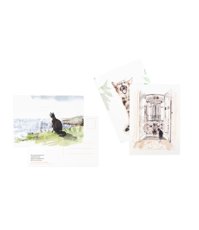 For the Love of Cats: 25 Postcards