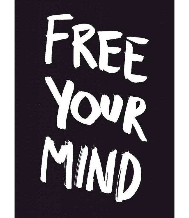 Free Your Mind Postcard Block