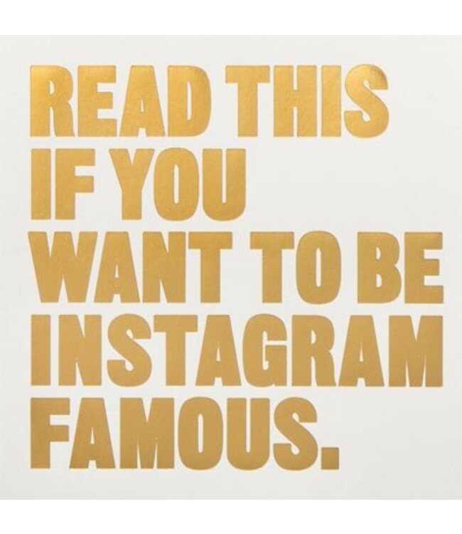 Read This if You Want to Be Instagram Famous