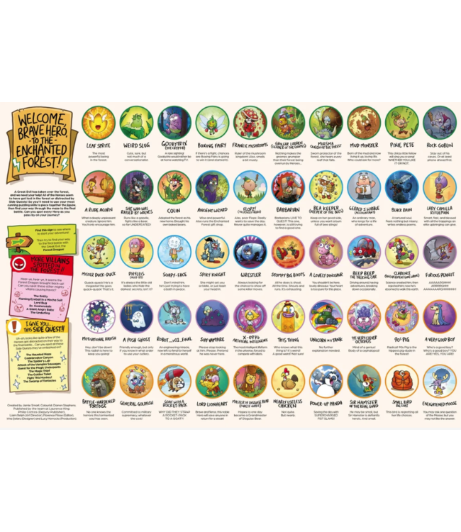 Jamie Smart's Hero Slam Jigsaw Puzzle