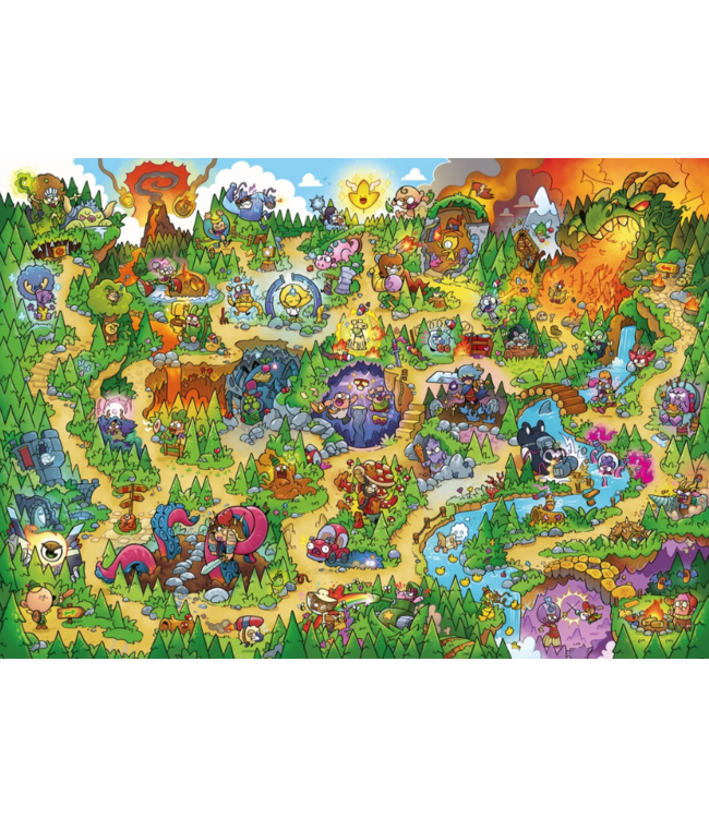 Jamie Smart's Hero Slam Jigsaw Puzzle