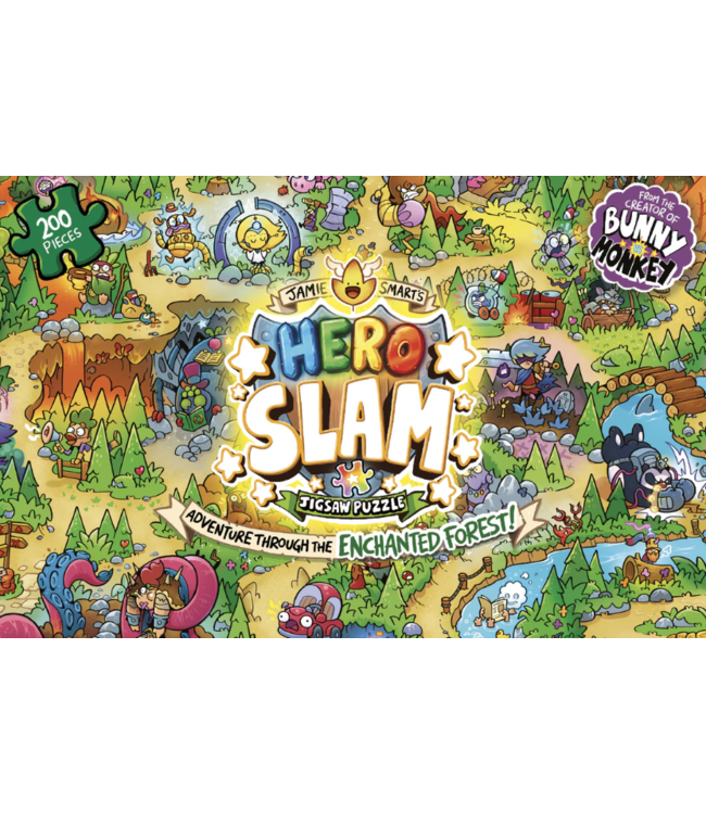 Jamie Smart's Hero Slam Jigsaw Puzzle