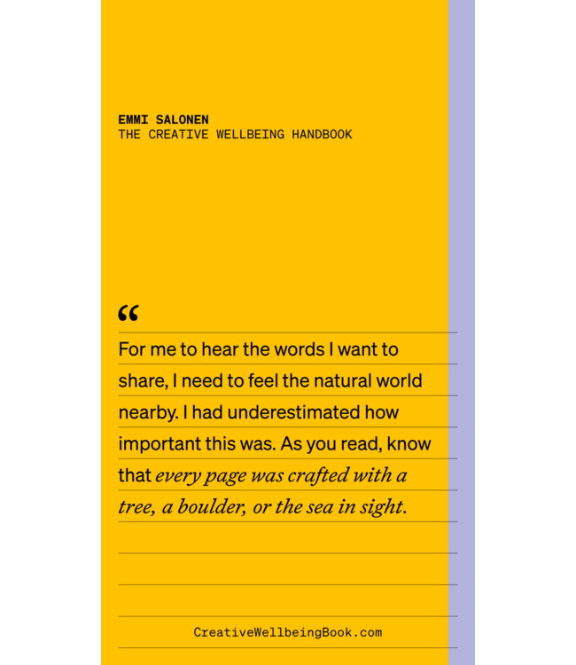 The Creative Wellbeing Handbook