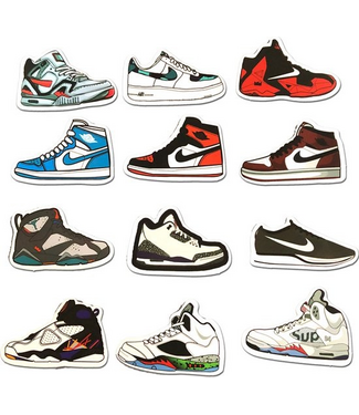 Stickerbomb Sneakers