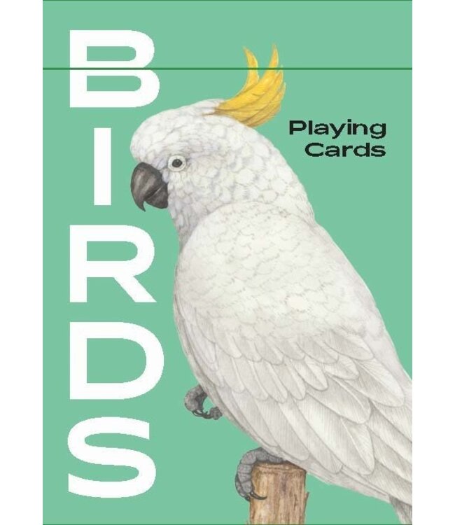 Birds Playing Cards