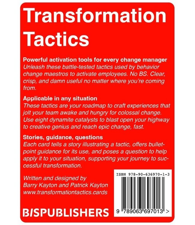 Transformation Tactics