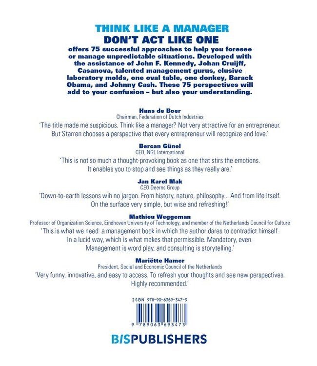 Think Like A Manager Don't Act Like One