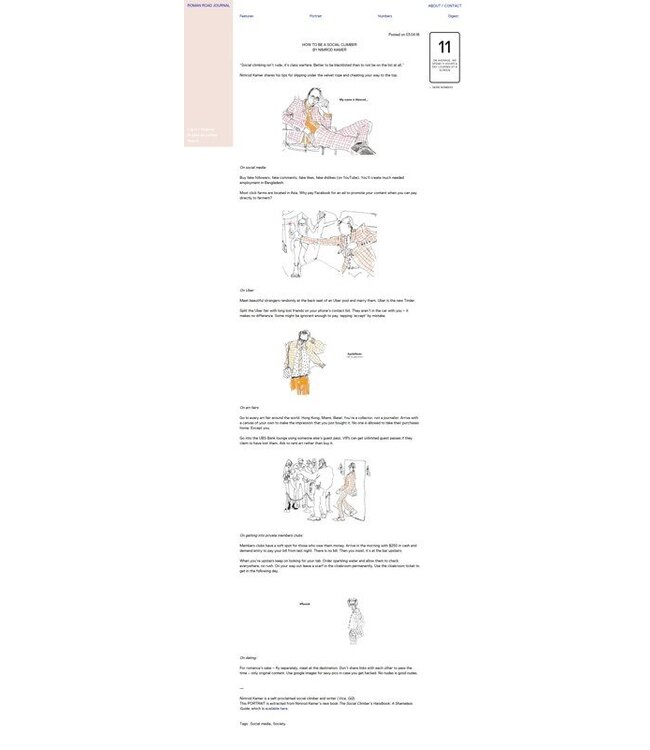 The Social Climbers Handbook