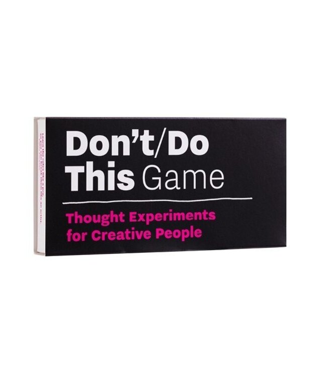 Don't/Do This Game
