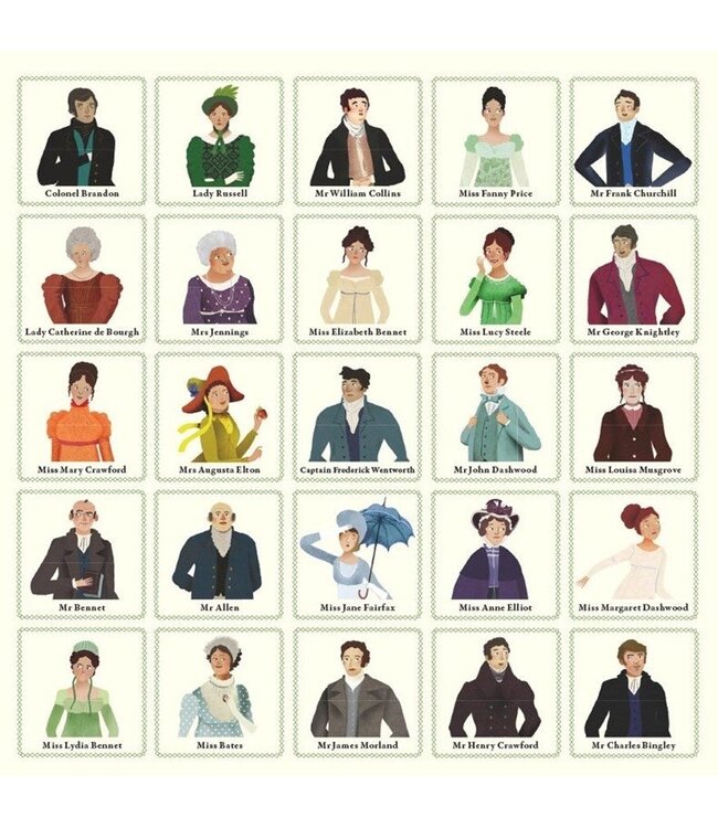 Jane Austen Bingo