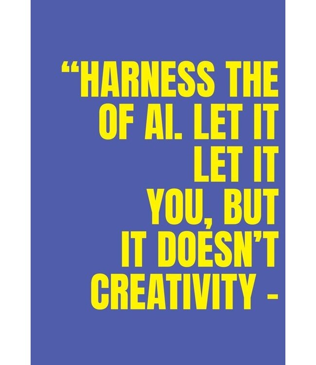 The new creatives