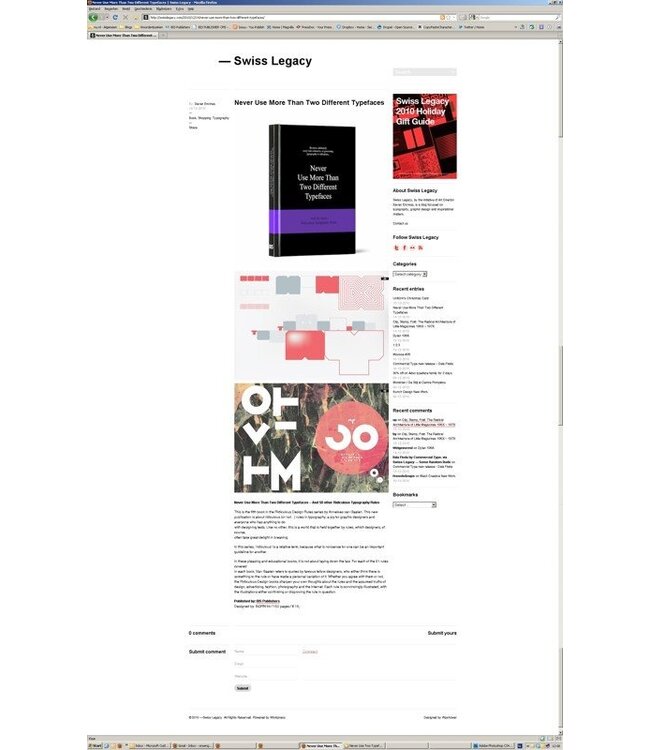 Typography beyond borders