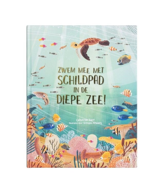Zwem Mee met Schildpad in de Diepe Zee