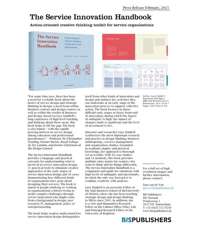 The Service Innovation Handbook