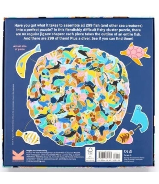 299 Fish (and a Diver)