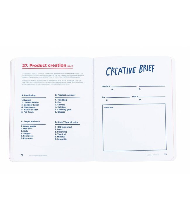 Creative Thinker's Exercise Book