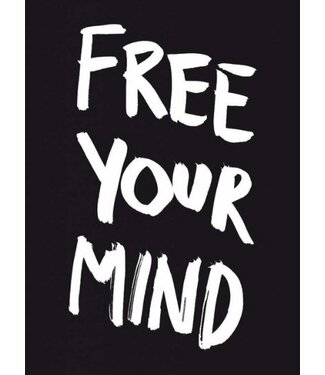 Free Your Mind Postcard Block