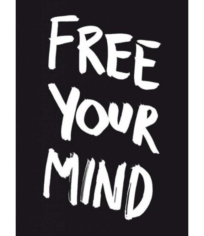 Free Your Mind Postcard Block