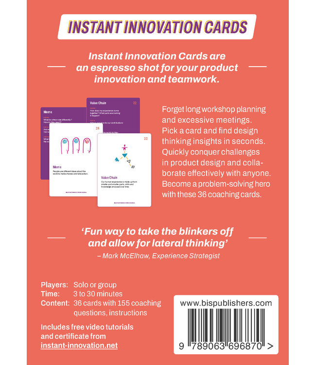 Instant innovation cards